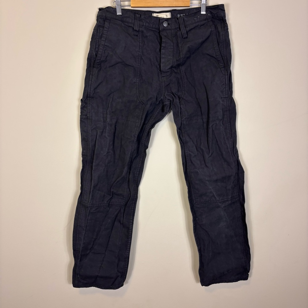 Madewell Men's Dark Gray Relaxed Straight Pants 33 x 32”